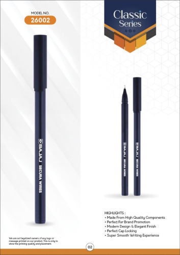 RIDE FULL BLACK Ball Pen 26002