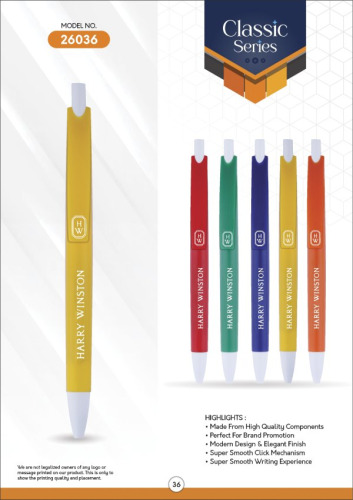 EXOTICA OPAC COL Ball Pen WHITE OPAC PARTS 26036
