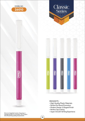 SPEED MIX OPAC WHITE CAP Ball Pen 26010