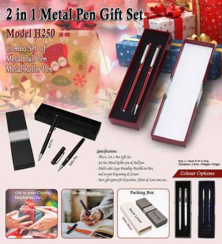 2 in 1 Metal Pen Gift Set H 250