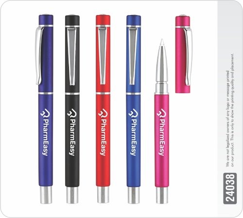 Champ Metalic Color Roller Pen Chrome Parts Pen 24038
