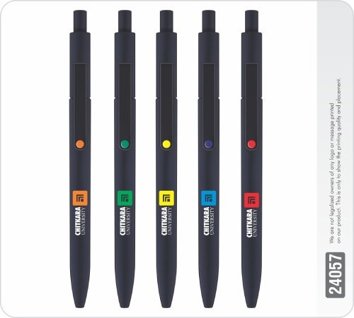 Regal Full Black Mix Color Tikli Ball Pen 24057