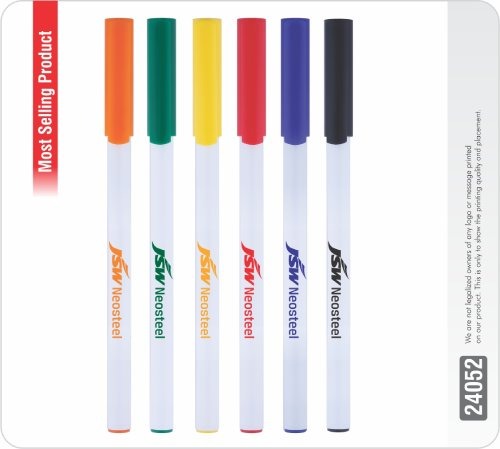 Ride White Opac Color Ball Pen 24052