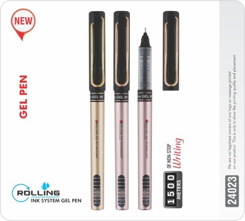 Ultra Gel 80 Gold And Rose Gold Parts Pen 24023