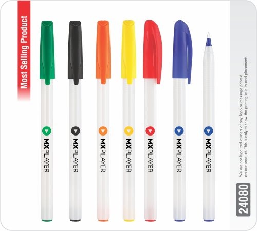 Race White Pearl Mix Color Cap Ball Pen 24080