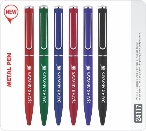 XO Twist Metalic Color Chrome Parts Ball Pen 24117